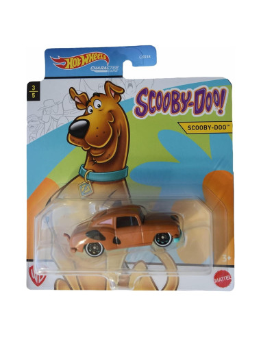 Hot Wheels Scooby Doo Coches de Personajes 3 Unidades