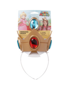 Corona y Amuleto Princesa Peach Disguise 8.26x13.97cm 2