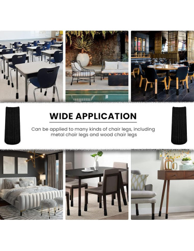 48 Calcetines Protectores de Muebles IAMZAY - Antideslizantes