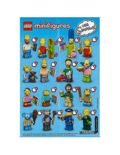 Minifigura LEGO Itchy 71005 - Los Simpson - 12.7 cm 2