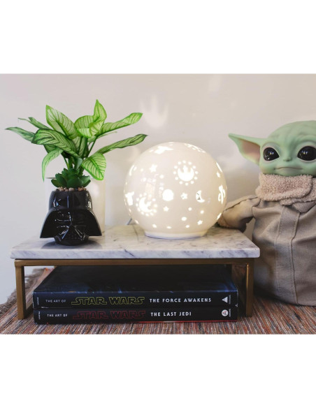 Lámpara de Mesa LED Star Wars Grogu 15.24 cm Cerámica