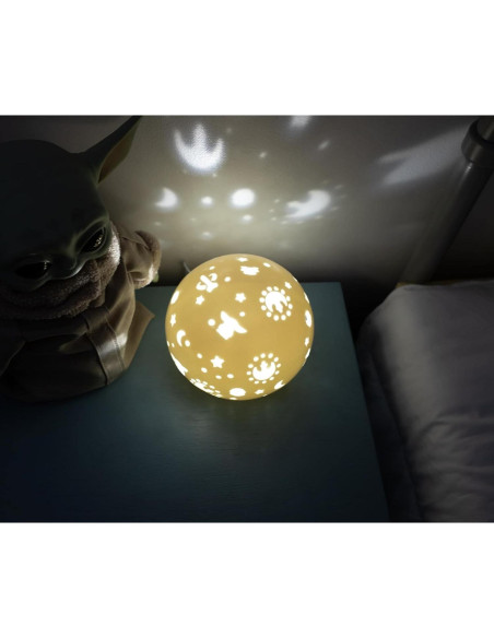 Lámpara de Mesa LED Star Wars Grogu 15.24 cm Cerámica