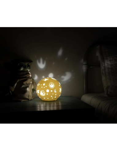 Lámpara de Mesa LED Star Wars Grogu 15.24 cm Cerámica