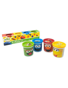 Masilla de Modelado Plaza Sésamo Leap Year - 4 Latas 113g Colores Vivos