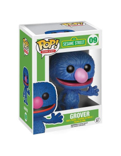Figura de Vinilo POP Grover Funko Plaza Sésamo 9.5 cm