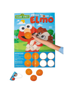 Juego de Poner la Nariz a Elmo Sesame Street 55.88 x 84.1 cm