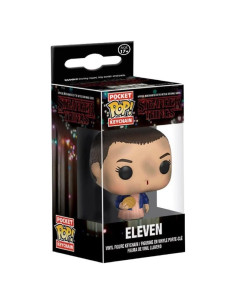 Llavero Funko Pop Stranger Things Once con Eggo 3.81 cm