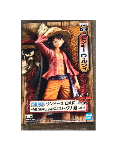 Estatua Banpresto One Piece DXF Wanokuni Vol.2 Luffy 16cm
