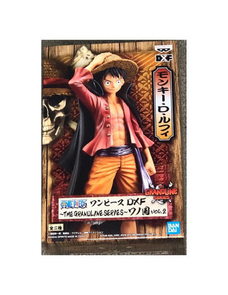 Estatua Banpresto One Piece DXF Wanokuni Vol.2 Luffy 16cm