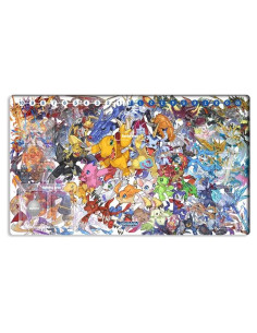 Tapete de Juego Mlikemat Digimon 60.96x35.56 cm + Bolsa Gratis