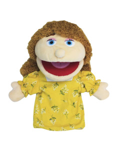 Set de Títeres de Mano de Familia LALALOVE 30 cm - Abuelos, Papá, Mamá, Hermanos