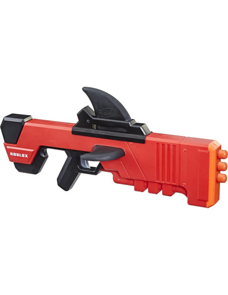 Lanzador Nerf Roblox MM2 Buscador de Tiburones 3 Dardos Mega