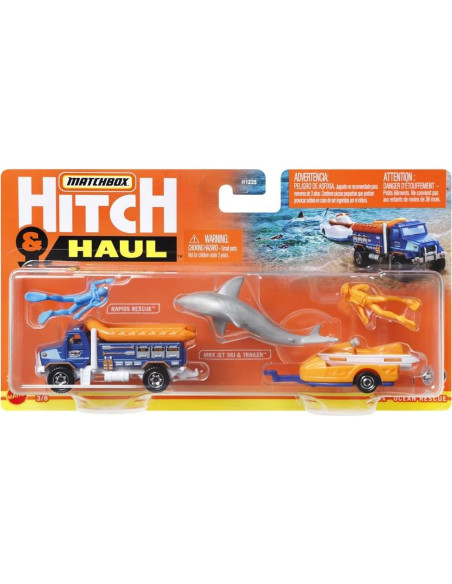 Juego de Vehículos de Die-cast Matchbox Rescate Buceador Juego de Vehículos de Die-cast Matchbox Rescate Buceador