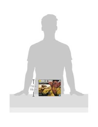 Kit de Modelo Bandai HSM-03 Gogg 1/144 Mobile Suit Gundam