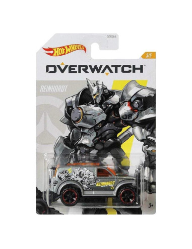 Hot Wheels Overwatch Reinhardt Diecast 1:64 Escala 2020