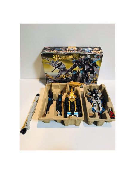 Conjunto DX Buster Hercules Bandai Go Buster 1.24 kg