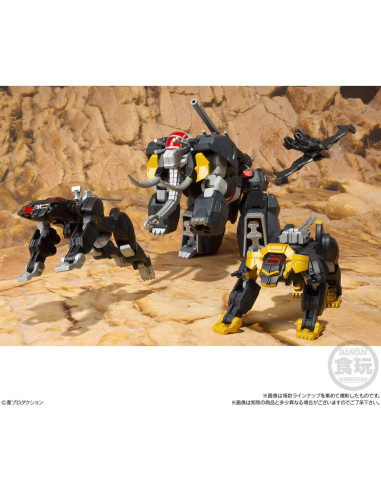 Modelo Dancouga Super Mini PLA Bandai 16.5 cm