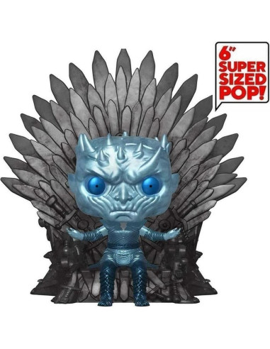 Funko POP! Rey de la Noche Metálico en Trono - Juego de Tronos