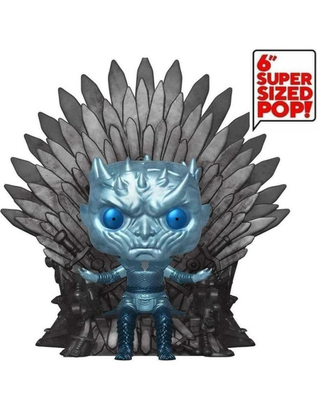 Funko POP! Rey de la Noche Metálico en Trono - Juego de Tronos