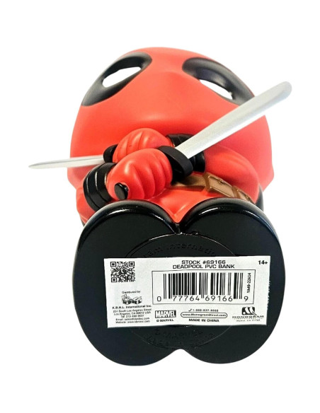 Banco Figural Deadpool 20.32 cm PVC Monogram