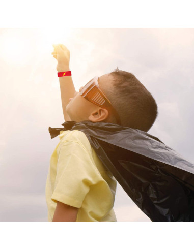Pulseras de Superhéroe para Niños - 9 Paquetes de Fiesta