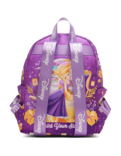 Mochila de Nylon Disney Enredados Rapunzel 33 cm Deluxe 2
