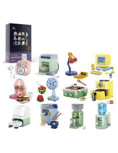 Conjunto de Construcción Mini Electrodomésticos JMBricklayer 12PCS