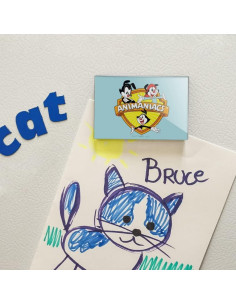 Imán Acrílico Rectangular Animaniacs 7.6x5.1cm - Graphics & More 2