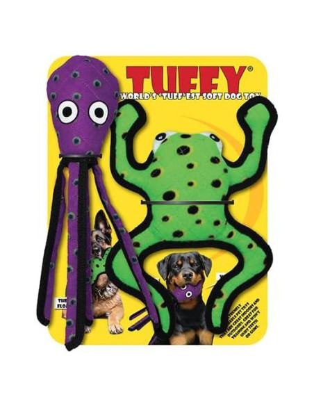 Tuffy Juguetes para Perros Edición Limitada Paquete de 2