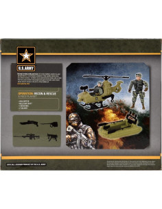 Conjunto de Juego de Reconocimiento y Rescate 8 Piezas - Ejército EE. UU. 2