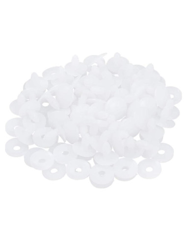 50 Juntas de Muñeca Articuladas EXCEART 20mm para Manualidades