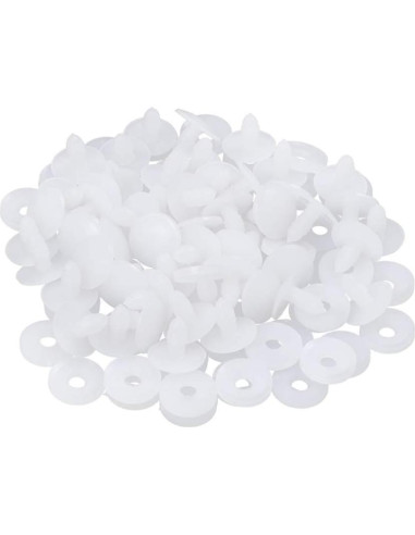 50 Juntas de Muñeca Articuladas EXCEART 20mm para Manualidades