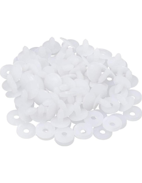 50 Juntas de Muñeca Articuladas EXCEART 20mm para Manualidades