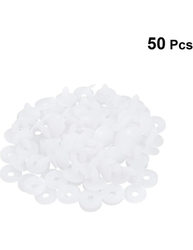 50 Juntas de Muñeca Articuladas EXCEART 20mm para Manualidades