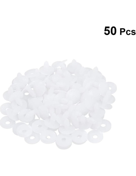 50 Juntas de Muñeca Articuladas EXCEART 20mm para Manualidades