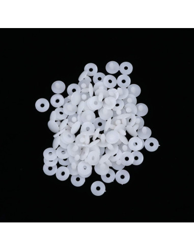 50 Juntas de Muñeca Articuladas EXCEART 20mm para Manualidades