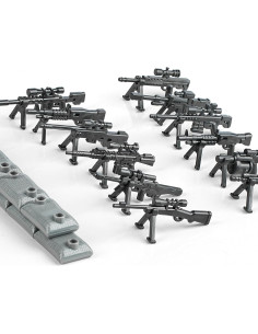 Juego de Construcción de Armas SWAT Hayder - 228 Piezas 2