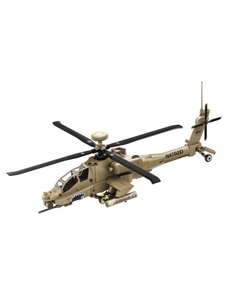 Set de Bloques de Construcción SEMKY Helicóptero AH-64 255 Piezas