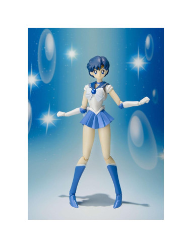 Figura de Acción Sailor Mercury S.H. Figuarts Bandai 15 cm