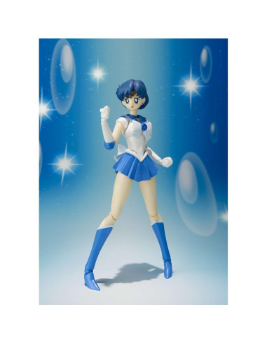 Figura de Acción Sailor Mercury S.H. Figuarts Bandai 15 cm