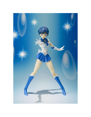 Figura de Acción Sailor Mercury S.H. Figuarts Bandai 15 cm