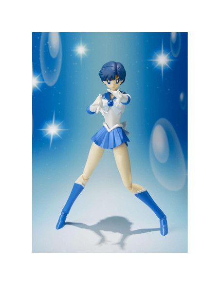 Figura de Acción Sailor Mercury S.H. Figuarts Bandai 15 cm