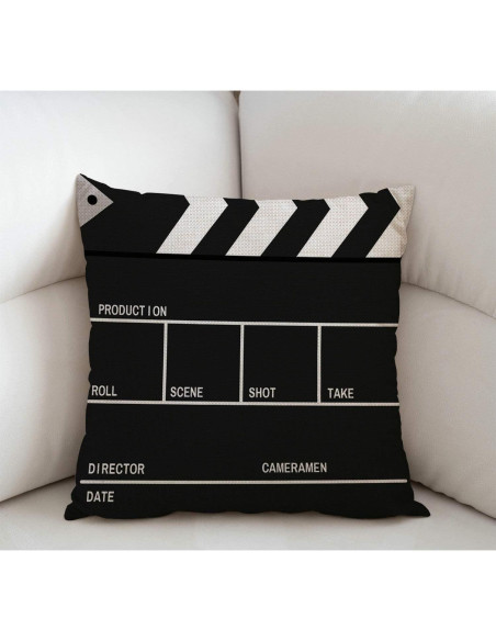 Funda de Cojín Swono Lapper Cuadrada 45x45 cm Algodón Lino