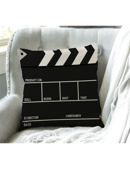 Funda de Cojín Swono Lapper Cuadrada 45x45 cm Algodón Lino