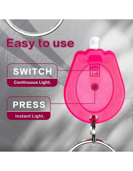 Paquete de 100 Linternas LED Mini RaySoar Multicolor