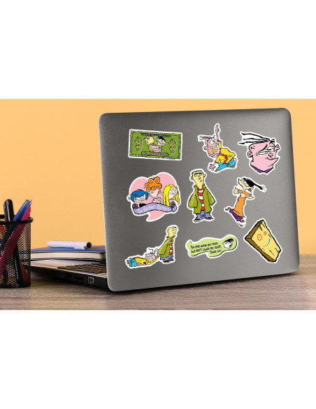Stickers Deluxe Ed, Edd n Eddy - Paquete de 50 Vinilo Resistente