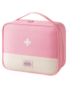 Bolsa de Primeros Auxilios Vacía Jipemtra Rosa 26x12x21 cm