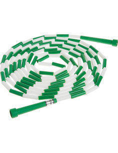 Cuerda de Saltar Segmentada U.S. Games 4.88m Verde/Blanco 2