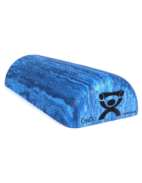 Rodillo de Espuma CanDo EVA Semi-Circular 15x30 cm para Masaje