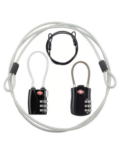 Candados de Equipaje TSA YSSHUI - Combinación Digital Acero 170g